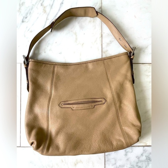 Aimee Kestenberg pebbled leather tan shoulder bag VERY SOFT and almost perfect - Picture 1 of 11